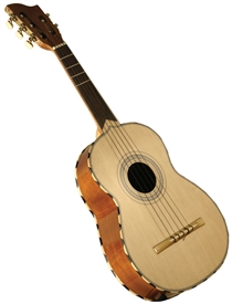 Lucida LG-VH1 Vihuela Round Back Mexican Mariachi Guitar