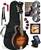 The Loar LM-520-VS Hand Carved F-Style All Solid Mandolin Package