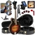 The Loar LM-520-VS Hand Carved F-Style All Solid Mandolin Package