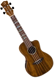 Luna UKE HTC KOA High Tide Concert Koa Uke Ukulele w/ Preamp