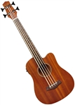 Gold Tone M-Bass 23" Short Scale MicroBass Acoustic/Electric Ukulele Uke Micro Bass Guitar w/ Bag