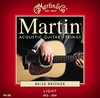 Martin M140 80/20 Light Bronze Round Wound  Acoustic Strings