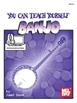 You Can Teach Yourself Banjo Book by Janet Davis 94429M w/ Online Audio/Video