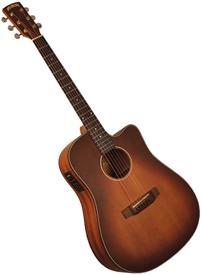 Morgan Monroe Creekside MDC-1CEB Cutaway Acoustic/Electric Guitar w/ Bag