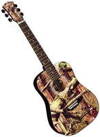 Indiana MO-34 3/4 Size 34" Mossy Oak Camouflage Camo Acoustic Guitar Kids Jr. Small