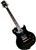 Minarik Lotus Single Cutaway Electric Guitar - Gloss Black