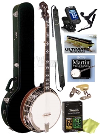 Gold Tone OB-250 Orange Blossom Pro Bluegrass 5-String Resonator Banjo - Complete Package. Free Shipping!