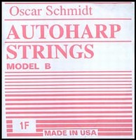 Oscar Schmidt B-Model Autoharp String Set - Ball End String