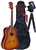 Oscar Schmidt OG1 Spruce Top 3/4 Size Kids Acoustic Guitar Package