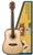 Oscar Schmidt OG1PAK OG1 Spruce Top 3/4 Size Kids Acoustic Guitar Package
