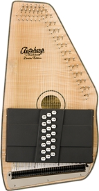 Oscar Schmidt OS11021FNE 21 Chord Acoustic/Electric Autoharp Natural