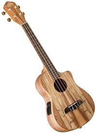 Oscar Schmidt OU8TLCE Spalted Maple Tenor Acoustic/Electric Ukulele Uke