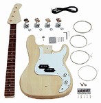 Saga Do It Yourself PB-10 Build Your Own P Style Bass Guitar Kit - Builders Package