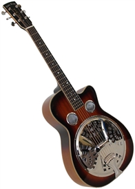 Gold Tone PBR-CA Paul Beard Signature Roundneck Cutaway Resonator Guitar-Free shipping,case,setup!