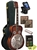 Gold Tone PBR-D Deluxe Paul Beard Signature Roundneck Round Neck Resonator Guitar Package Combo