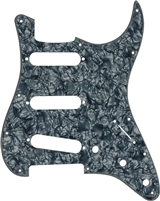 AXL PG-363-BK Strat Style Pearloid Electric Guitar Pickguard Pick Guard - Black