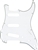 AXL PG-372-W Strat Style Electric Guitar Pickguard Pick Guard - White 3-Ply