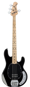 Sterling By Music Man RAY4-BK StingRay 4-String Electric Bass Guitar - Black