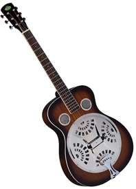 Regal RD-30T Studio Series Dobro Resonator Guitar Sunburst Roundneck