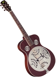 Regal RD-40M Roundneck Dobro Resonator Guitar - Mahogany