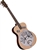 Regal RD-40N Roundneck Dobro Resonator Guitar - Natural