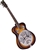 Regal RD-40V Roundneck Dobro Resonator Guitar - Sunburst