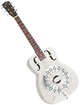 Recording King RM-998-D Roundneck Style-O Bell Brass Resonator Guitar - Diamond Coverplate. Free case and shipping!