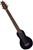 Washburn RO10B Rover Steel String Acoustic Travel Guitar w/ Gig Bag - Black