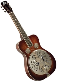 Recording King RR-60-VS Professional Squareneck Resonator Guitar - Mahogany w/ Case