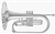 RS Berkeley MAR676 Signature Series Silver Plated Marching Mellophone with Mouthpiece and Custom Case