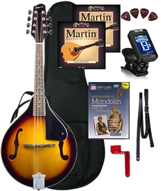 Savannah SA-100 "Lynchburg" F-Hole Mandolin "Delta" Package