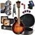 Savannah SF-100 F-Model Mandolin Package - Strings,Strap,Stand,Picks,Tuner,Case,DVD