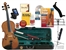 Cremona SV-175 Premier Student Violin Outfit BUNDLE Complete Starter Package