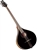 Trinity College TM-375B All-Solid Irish Bouzouki - Black w/ Hard Case