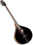 Trinity College TM-375B All-Solid Irish Bouzouki - Black w/ Hard Case