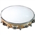 GP Percussion 10" Professional Tunable Tambourine TP108