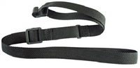 LM UK-1 Ukulele Strap Nylon Uke Strap Black