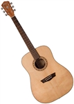 Washburn WD7S Dreadnought Acoustic Guitar Harvest Series