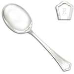 Washington by Wallace, Sterling Vegetable Spoon, Monogram R