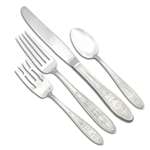 Wedgwood by International, Sterling 4-PC Setting, Dinner Size, Modern Blade