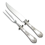 Wellesley by International, Sterling Carving Fork & Knife, Steak