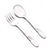 White Orchid by Community, Silverplate Baby Spoon & Fork