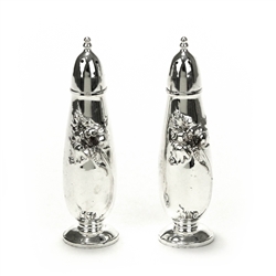 White Orchid by Community, Silverplate Salt & Pepper Shakers