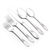 White Orchid by Community, Silverplate 5-PC Setting, Dinner Size w/ Dessert Place Spoon