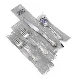 Wild Rose by International, Sterling 4-PC Setting, Luncheon, Modern