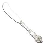 Wild Rose by Watson, Sterling Butter Spreader, Flat Handle