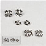 Earrings & Cuff Links by NYE, Sterling Dogwood