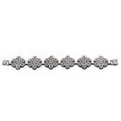 Bracelet, Sterling Daisy