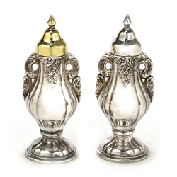 Baroque by Wallace, Silverplate Salt & Pepper Shakers