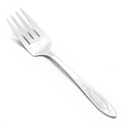 Adam by Community, Silverplate Cold Meat Fork, Monogram H